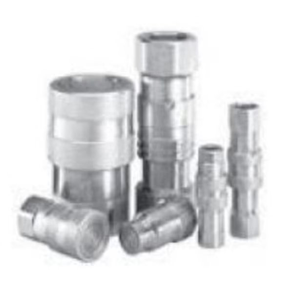 Skid Steer Coupling, 1/2 Flat Face JIC Female , 5/8 JIC Bulkhead 37, Stucchi, Mfr#: 237318