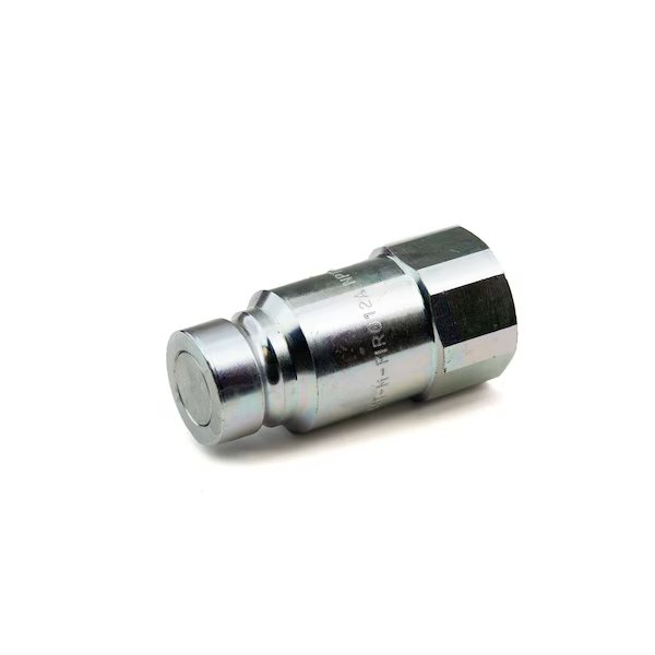 Flat Face Interchange Coupling, 3571 PSI, 1/2 NPTF Thread, 1/2 NPT Male, Stucchi, Mfr#: 237313