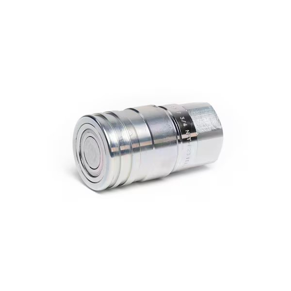 Flat Face Interchange Coupling, 4285 PSI, 3/8 NPTF Thread, 3/8 in, Stucchi, Mfr#: 237308