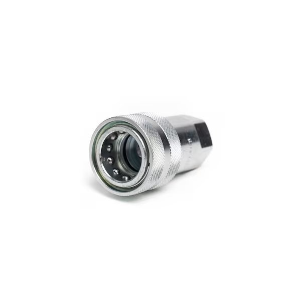Poppet Interchange Coupling, 4285 PSI, 1/4 NPT-F, 1/4 NPT-F Thread, Stucchi, Mfr#: 237300