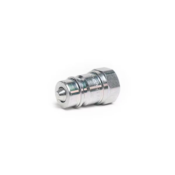 Poppet Interchange Coupling, 4285 PSI, 1/4 NPT-M Tip, 1/4 NPT-F Thread, Stucchi, Mfr#: 237301
