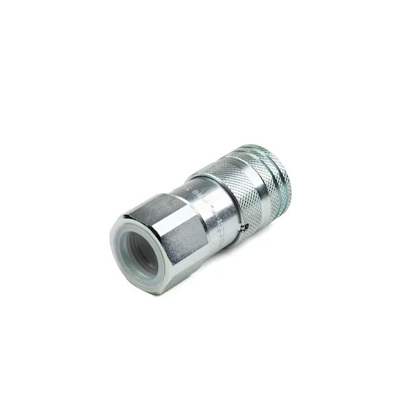 Skid Steer Coupling, 3571 PSI, 3/4  SAE F Thread, 3/4  F Flat Face, Stucchi, Mfr#: 237324