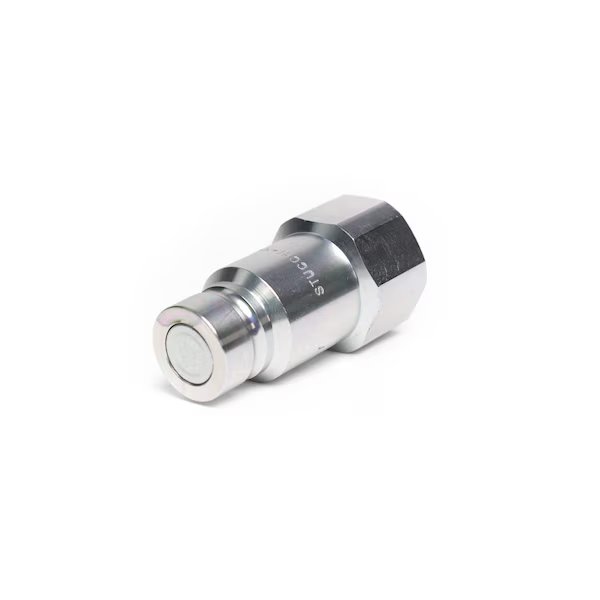 Skid Steer Coupling, 3571 PSI, 1/2  Male, 3/4 SAE F Thread, Stucchi, Mfr#: 237323