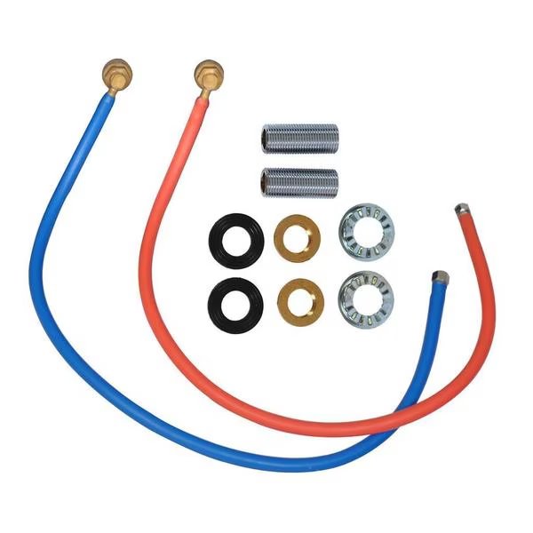 Flexible Water Line Connectors With Mounting Kit, Bk Resources, Mfr#: WL-36MK