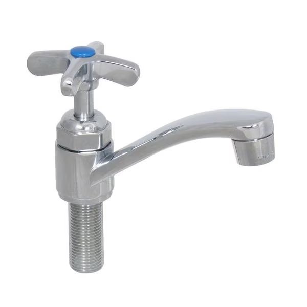 Workforce Dipper Well Faucet, Single Valve Pantry, Chrome Plated, Bk Resources, Mfr#: BKF-SPSF-G