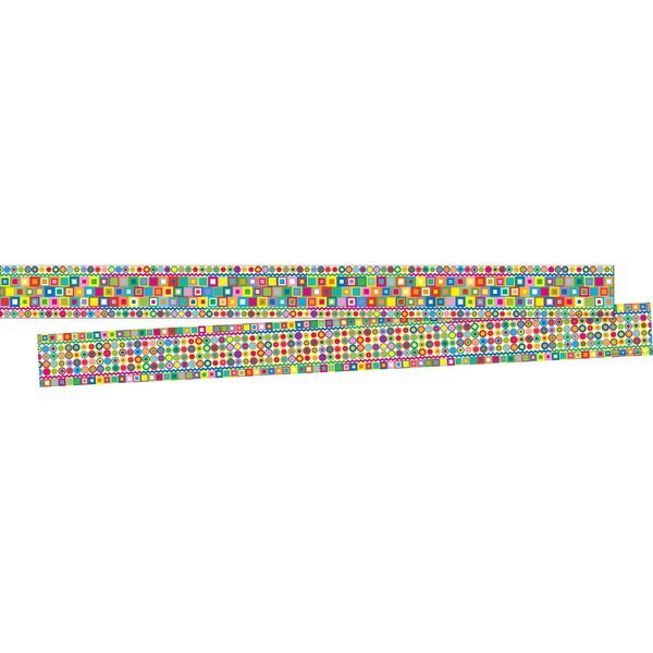 Retro Double-Sided Border, 24/set, Barker Creek, Mfr#: 4020