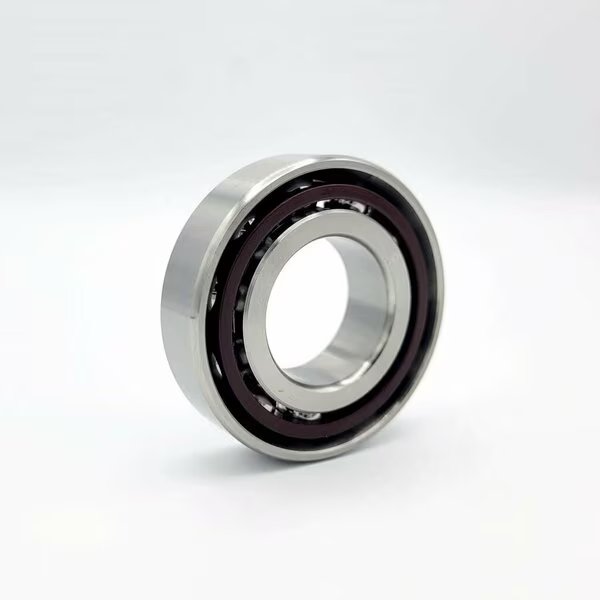 Single Row Angular Contact Ball Bearing, Bronze Retainer, Fafnir, Mfr#: 7208WN BR