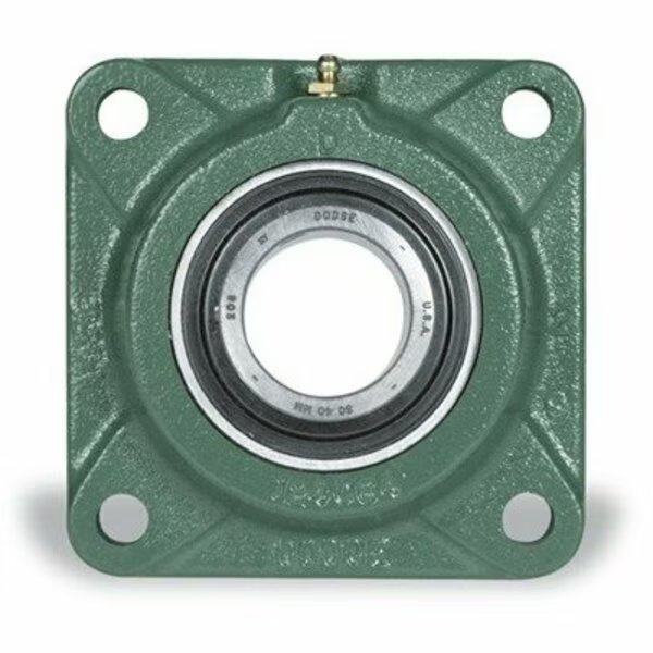 Flange Unit Standard Four Bolt With Set Screw Locking Insert, Peer, Mfr#: UCF206-19