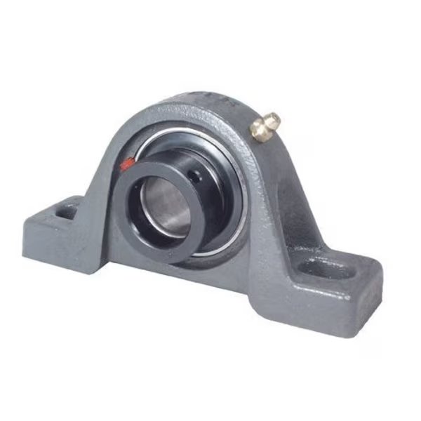 Pillow Block Unit Cast Iron Standard Shaft Height w/Wide Inner Ring Eccentric Locking Collar Insert, Peer, Mfr#: HCP207-20