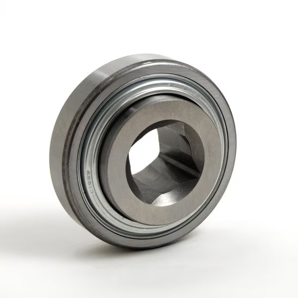 Agricultural Ball Brng, Square Bore, Cylindrical OD, 1.128-in. Bore, 90mm OD, 1.188-in. Outer Ring W, Tritan, Mfr#: W210PP4