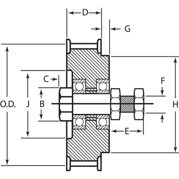 Idler Sprockets, 21-IDL-SPRK, Gates, Mfr#: 21-IDL-SPRK