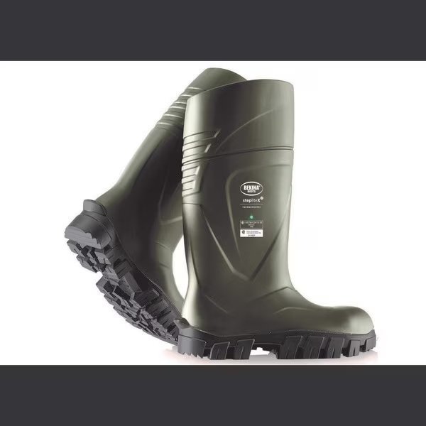 StepliteX ThermoProtec PU Boot, Composite Toe, Green-Black, 8, Bekina, Mfr#: XAC9P/9180AP533-08