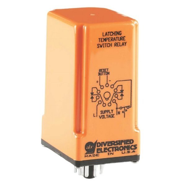 SPM Series Temperature Switch Relay, Diversified, Mfr#: SPM-120-ADA