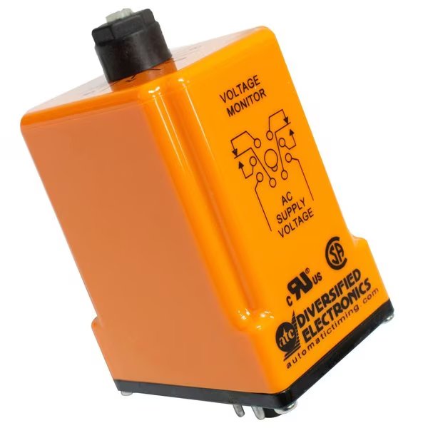 UOA Series Single Phase Under Voltage Monitoring Relay, Diversified, Mfr#: UOA-110-DKA