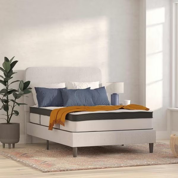 12" Memory Foam and Pocket Spring Mattress - Full, Flash Furniture, Mfr#: CL-BT33PM-R12M-F-GG