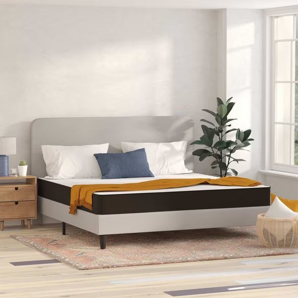8" Hybrid Mattress, King Mattress in a Box, Flash Furniture, Mfr#: CL-E238-B-K-GG