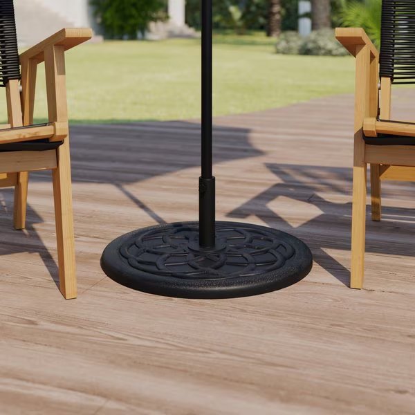Bronze Universal Cement Patio Umbrella Base, Flash Furniture, Mfr#: GM-UB19-BRNZ-GG
