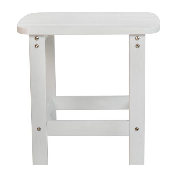 White Adirondack Rockers & 1 Side Table, PK 4, Flash Furniture, Mfr#: JJ-C14705-4-T14001-WH-GG