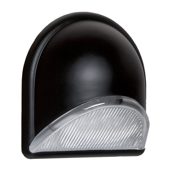 Gabby Sconce, Black/Clear, 1x9W LED, Besa Lighting, Mfr#: GABBYBK-LED