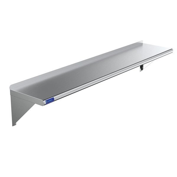 Stainless Steel Wall Shelf, 60 Long X 12 Deep, Amgood, Mfr#: AMG WS-1260