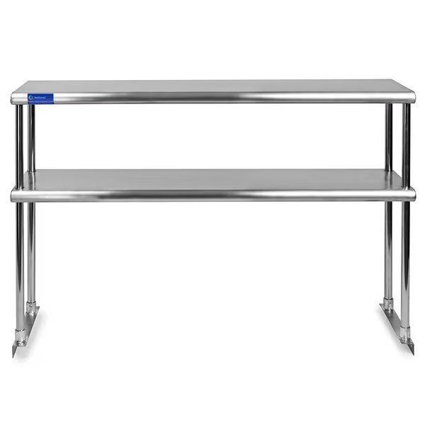 12in X 30in Stainless Steel Double-Tier Shelf, Amgood, Mfr#: AMG DOS-1230