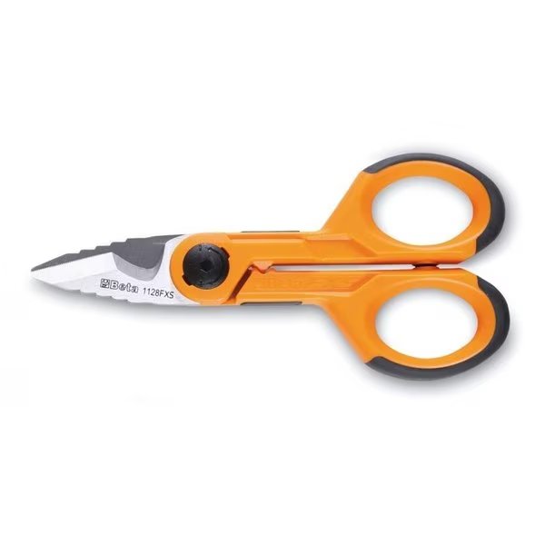 Electrician's scissors with graduated milling profiles, Beta, Mfr#: 011280095