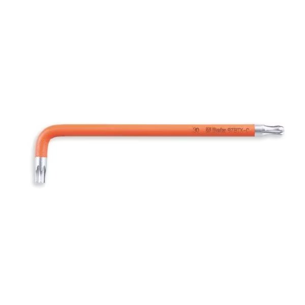 T25 Colored Torx Key with Ball end, Lilac, Beta, Mfr#: 000971625