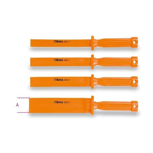 Scratchproof Plastic Chisel Set, 4 pcs., Beta, Mfr#: 009880104