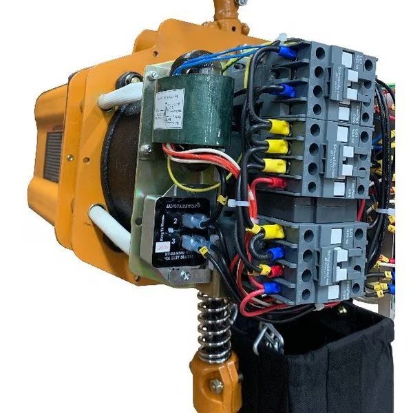 1 Ton Single Phase Electric Chain Hoist, 20 ft, 115/230v, Bison Lifting Equipment, Mfr#: HH-B010