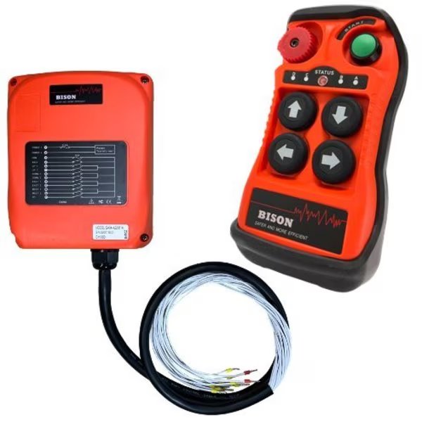 Remote Control for Hoist and Trolley (1-Speed), Bison Lifting Equipment, Mfr#: Q400