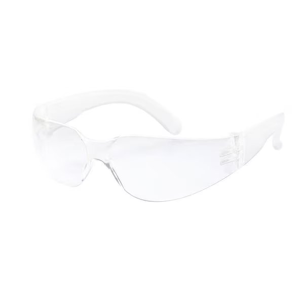 Safe Handler Clear Lens Clear Temple Safety Glasses, Safe Handler, Mfr#: BIS-SG-02-12