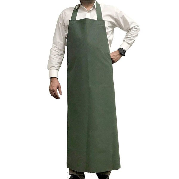 PVC General Use Polyester Apron, Green, Small, Kleen Chef, Mfr#: BLKC-ES-PVC-AP2G