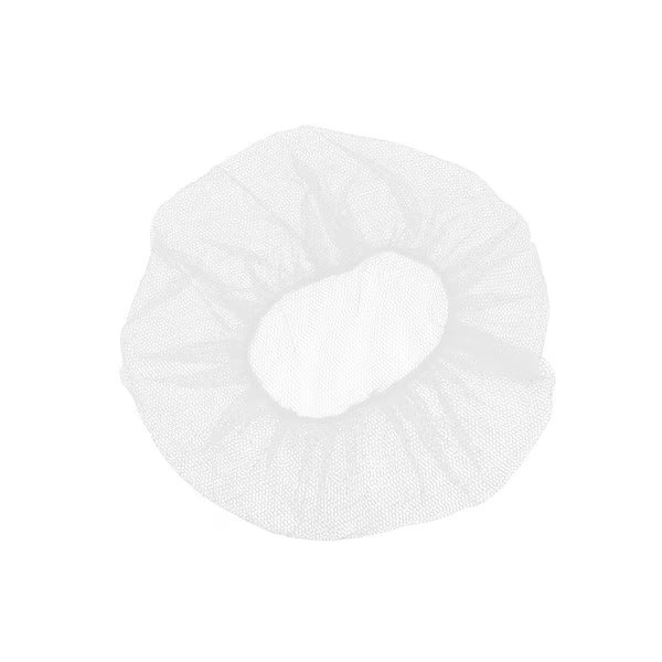 Alpha-Net Disposable Nylon Honeycomb 24" White Hair Nets (100-Pack), Kleen Chef, Mfr#: BLKC-ES-24DH-12W-A