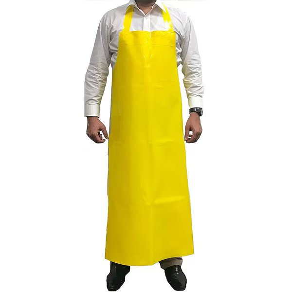 Waterproof TPU Bib Adjustable Neck Apron, Blue, 11.8 Mil, Kleen Handler, Mfr#: BLKH-HDS-TPU-AP2Y1