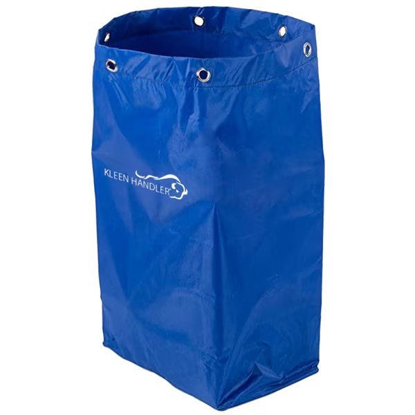 Janitorial Cart Replacement Bag, Blue, Kleen Handler, Mfr#: BLKH-BAG6MM-1B