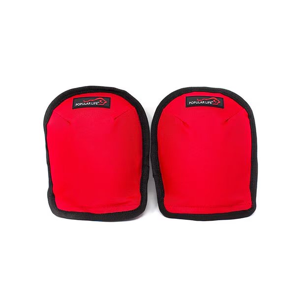 Original Washable Home & Gardening Knee Pads, Red, PR, Popular Life, Mfr#: BLPL-ES-XPE-KP-12BKR