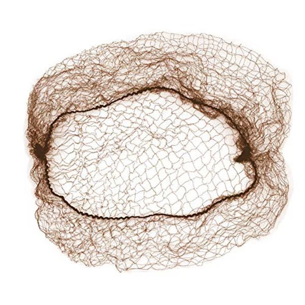 Violette Fine Mesh Medium Brown Hair Nets, PK2, Popular Life, Mfr#: BLPL-MS-DH-5MBR-2