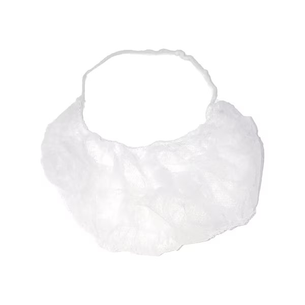 Resili-Net Nylon Honeycomb 18" Beard Protectors, White (100-Pack), Kleen Chef, Mfr#: BLSH-MS-BP-13W-A