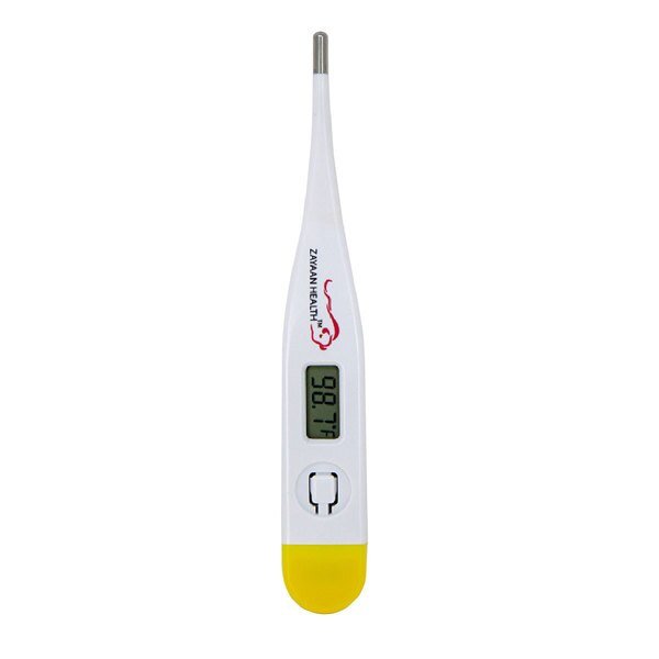 Classic Balance Digital Thermometer High Accuracy, Yellow, Zayaan Health, Mfr#: BLZH-ORTH-CLBD-2Y
