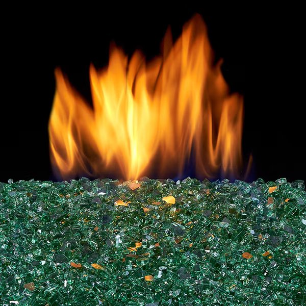 Vented Fire Glass Burner Kit - 14In., 45,000 Btu, Natural Gas, Match, Duluth Forge, Mfr#: FGB14-1
