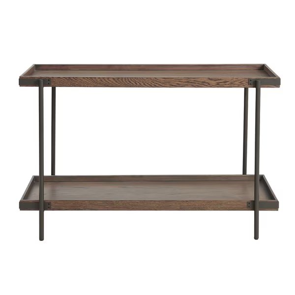 48 X 18 X 30, Oak Top, Rustic Brown, Alaterre Furniture, Mfr#: ANKY10RBG