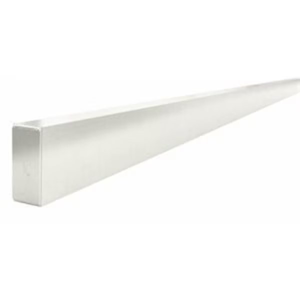 Screed, 1 1/2" X 3 1/2" X 8 Foot Reinforced H Aluminum Welded End Cap, Bon Tool, Mfr#: 22-509