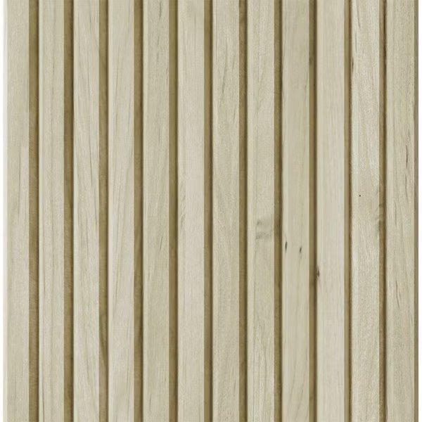 1" Tall Bevel Slat Tambour - Paint Grade (12"W x 48"L), Designs Of Distinction, Mfr#: 011248204PT1