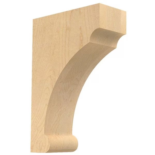Medium Craftsman Corbel - Red Oak, Designs Of Distinction, Mfr#: 01608010AK1