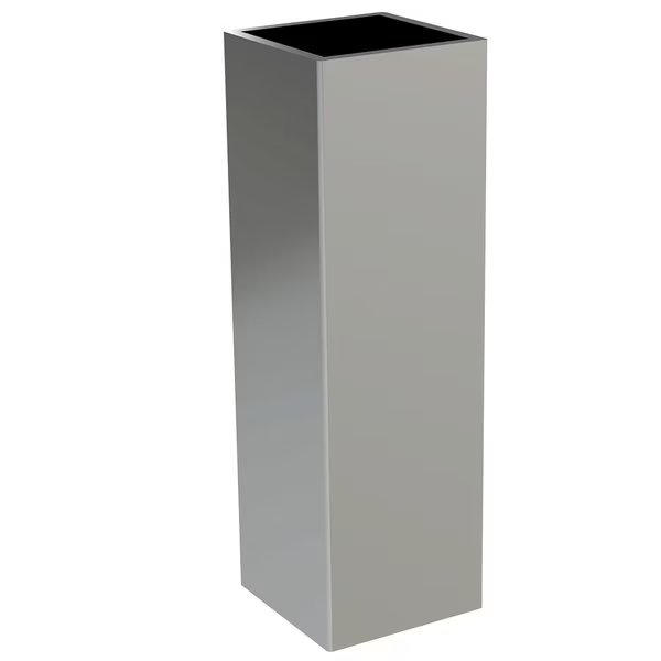 1.25" x 4" Square Ferrule - Chrome, Designs Of Distinction, Mfr#: 01FRS1254CR1