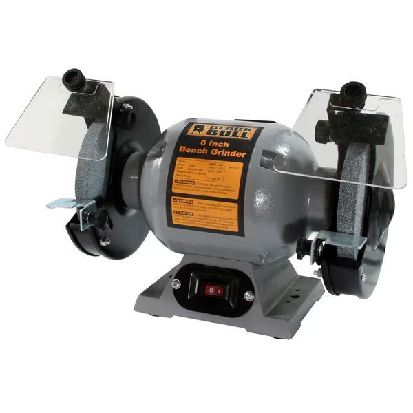 Bench Grinder, 6", Black Bull, Mfr#: BG6UL