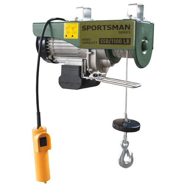 Electric Game Hoist wth 1/2 Ton Capacity, Sportsman, Mfr#: EHOIST1100