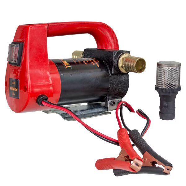 High Flow Rate 12 Volt Portable 155 Watts Diesel Oil Pump, Black Bull, Mfr#: OP150