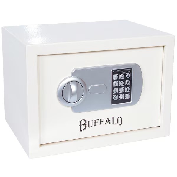 Pistol Safe, Digital Lock, 12 lbs, .57 cu ft, 1 Pistol, Buffalo Outdoors, Mfr#: PPSFB