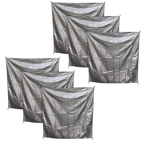 Solid Side Pieces for Screened Pop Up Shade Tent - 6 Sections, Buffalo Outdoors, Mfr#: PUT11S